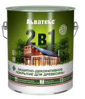 Продажа пропитка защитно-декор. "акватекс" орех 2,7л (-10°c) в Альметьевске  в интернет-магазине Vseizdereva
