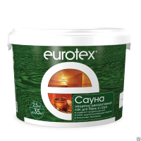 Продажа пропитка защитная для бани и сауны "eurotex" сауна 2,5кг (+5°c) //4 в Альметьевске  в интернет-магазине Vseizdereva
