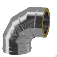 Продажа отвод сэндвич (нерж.430) d120/180х0,8/0,5х87° (теплов и сухов) в Альметьевске  в интернет-магазине Vseizdereva
