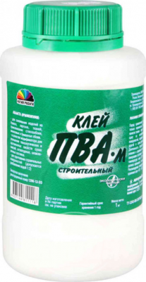 Продаем клей пва строительный "магия радуги" 1кг (+5°c) в Альметьевске по доступным ценам.