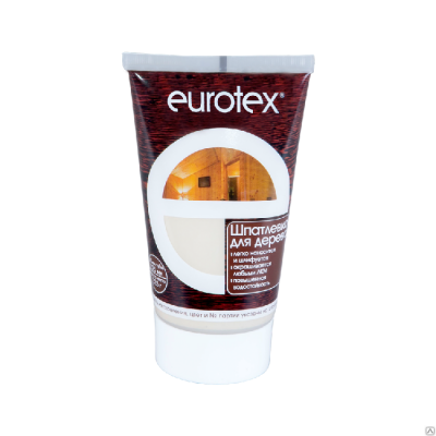 Продаем шпатлевка для дерева (акрил) "eurotex" сосна 225г. (+5°c) в Альметьевске по доступным ценам.