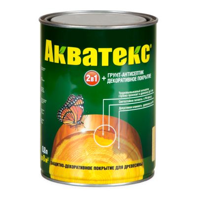 Продаем пропитка защитно-декор. "акватекс" белый 0,8л (-10°c) в Альметьевске по доступным ценам.