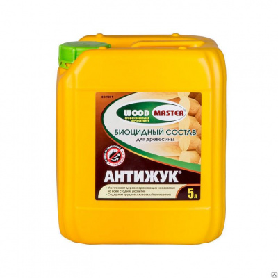 Продаем пропитка защитная от насекомых "woodmaster" антижук 5л (+0°c) в Альметьевске по доступным ценам.