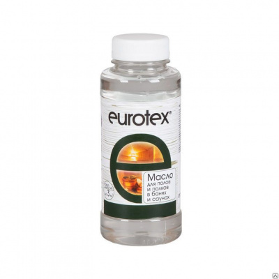 Продаем масло для полков и пола бани и сауны "eurotex" сауна 0,25л (-40°c) в Альметьевске по доступным ценам.