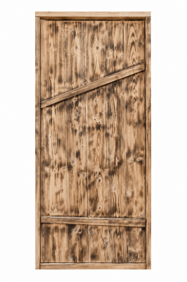 Продаем дверь с коробкой (хвоя) 800х1800х150 "крестьянская" под старину (сорт ав) в Альметьевске по доступным ценам.