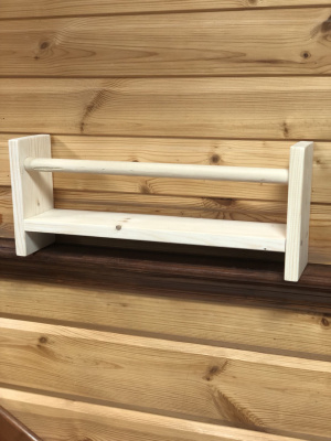 Продаем полка с полотенцедержателем (хвоя) 180х95х440 в Альметьевске по доступным ценам.
