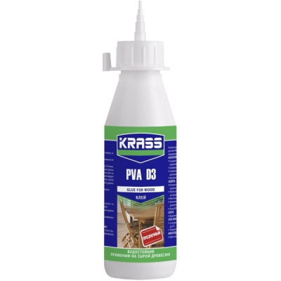 Продаем клей пва d3 "krass" 500мл (+5°c) в Альметьевске по доступным ценам.