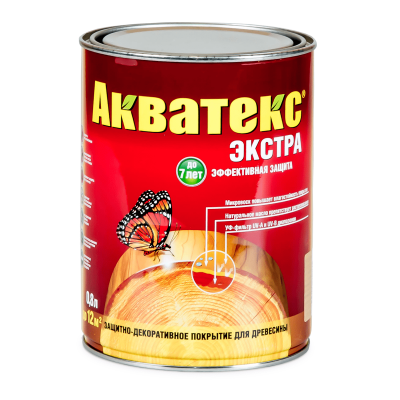 Продаем пропитка защитно-декор. "акватекс-экстра" орех 0,8л (-40°c) в Альметьевске по доступным ценам.