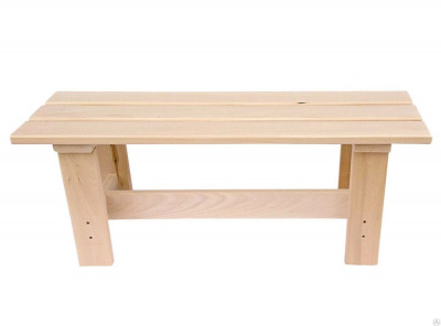 Продаем скамейка (липа) 1300х310х410 "банная удлинённая" в Альметьевске по доступным ценам.